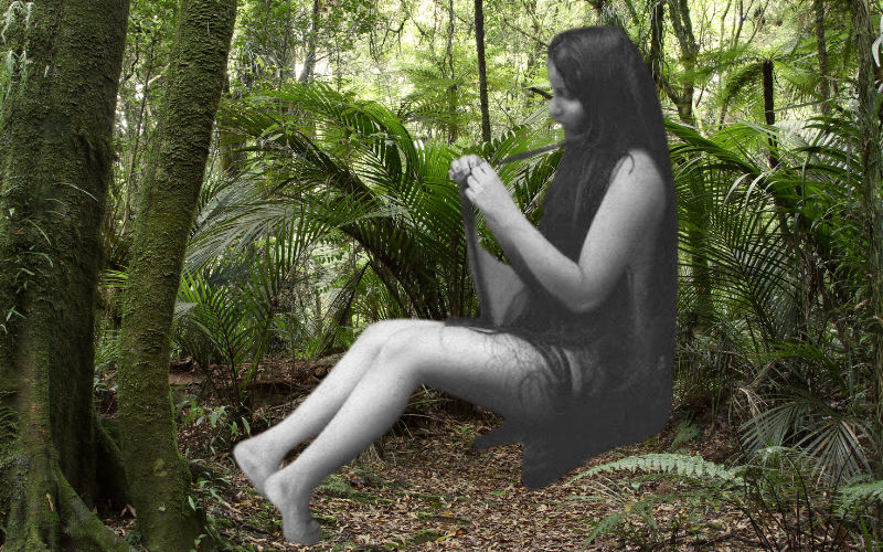 La Enigmática Ciguapa, Mujer de Larga Cabellera con Pies al Revés que Habita en los Bosques