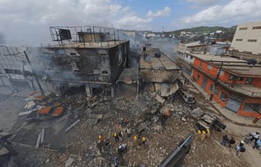Identifican 15 cadáveres de la explosión en San Cristóbal