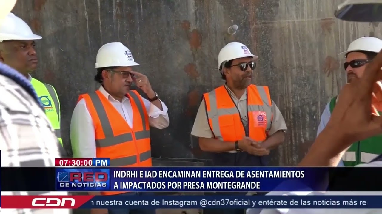 Indrhi e IAD encaminan entrega de asentamientos a impactados por presa Montegrande