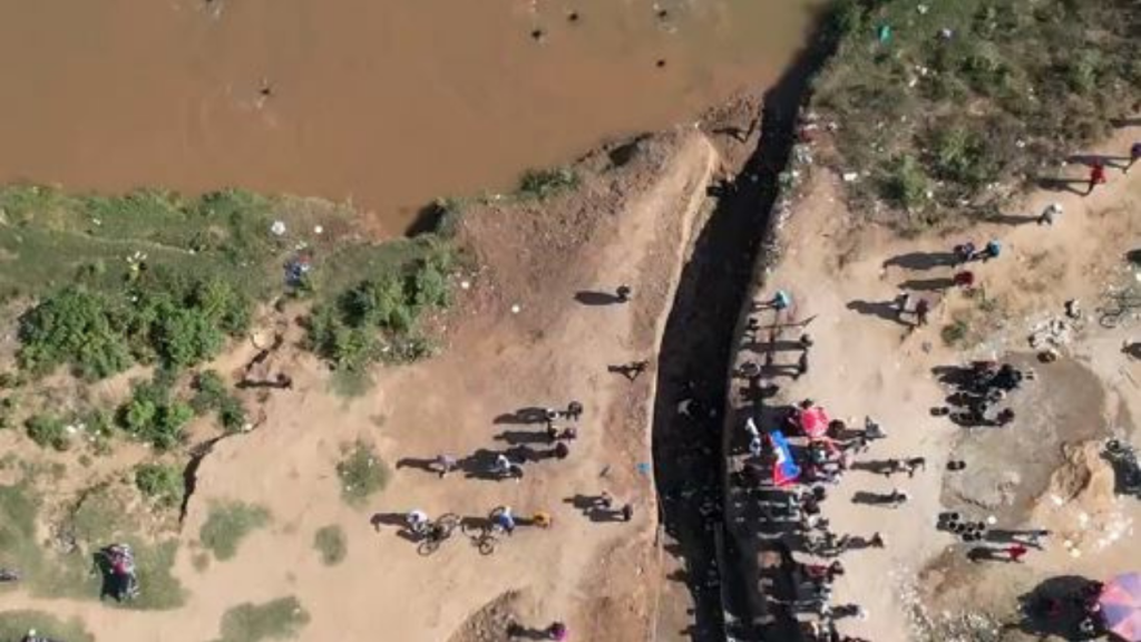 OEA en la frontera con Dajabón por canal en el río Masacre