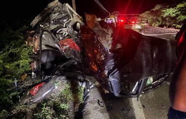 Dos muertos y un herido en accidente de tránsito en Montecristi