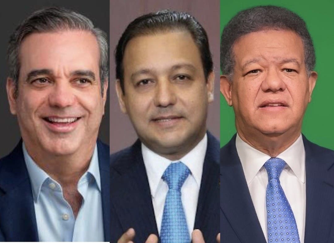 Encuesta Dick Morris: Luis Abinader 45.8%, Leonel Fernández 33.7% , Abel Martínez 16.9%